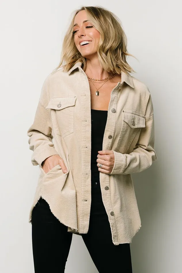 Baltic Born Outerwear Greeley Corduroy Jacket Sand 8211 Women Baltic Born Outerwear Greeley Corduroy Jacket Sand 8211 Women