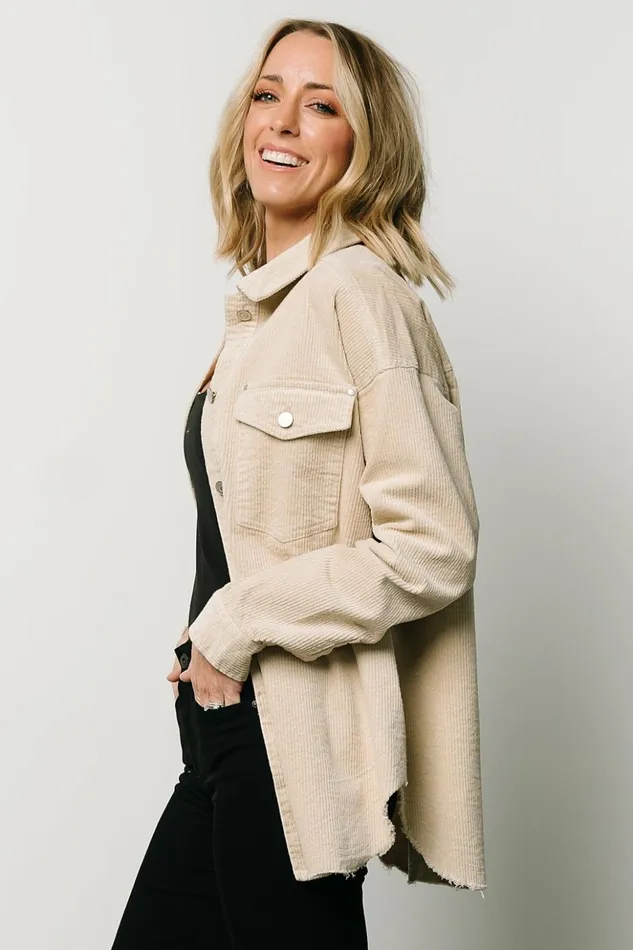 Baltic Born Outerwear Greeley Corduroy Jacket Sand 8211 Women Baltic Born Outerwear Greeley Corduroy Jacket Sand 8211 Women