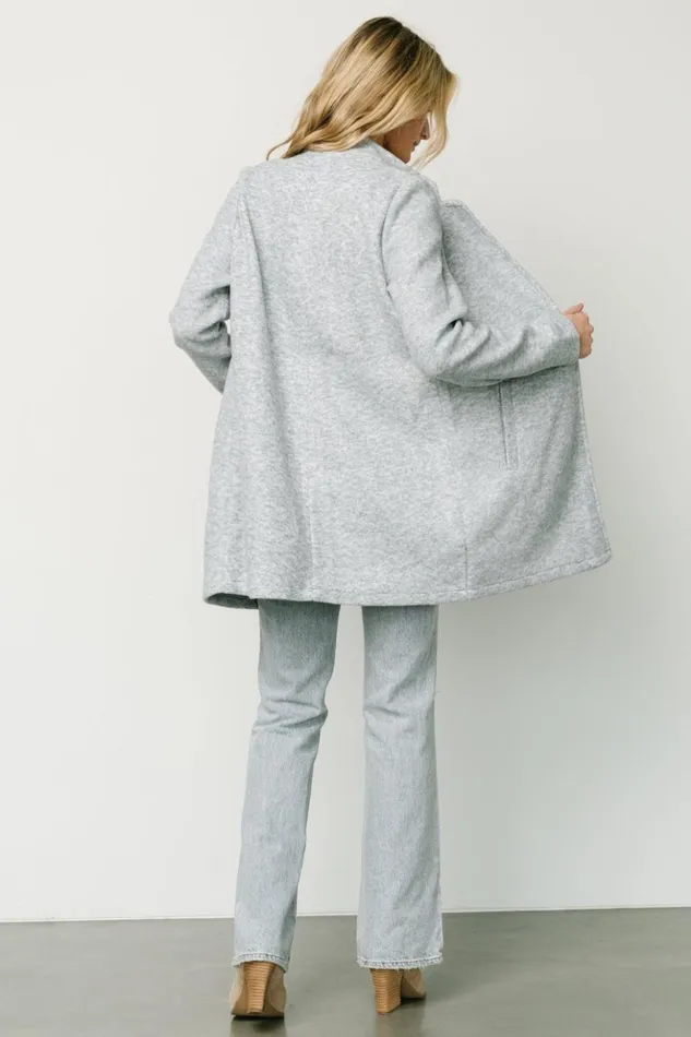 Baltic Born Outerwear Knoll Notch Jacket Heather Light Blue 8211 Women Baltic Born Outerwear Knoll Notch Jacket Heather Light Blue 8211 Women