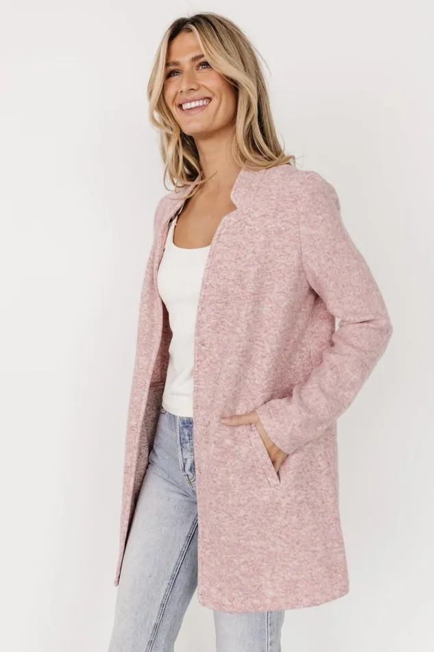 Baltic Born Outerwear Knoll Notch Jacket Vintage Rose 8211 Women Baltic Born Outerwear Knoll Notch Jacket Vintage Rose 8211 Women