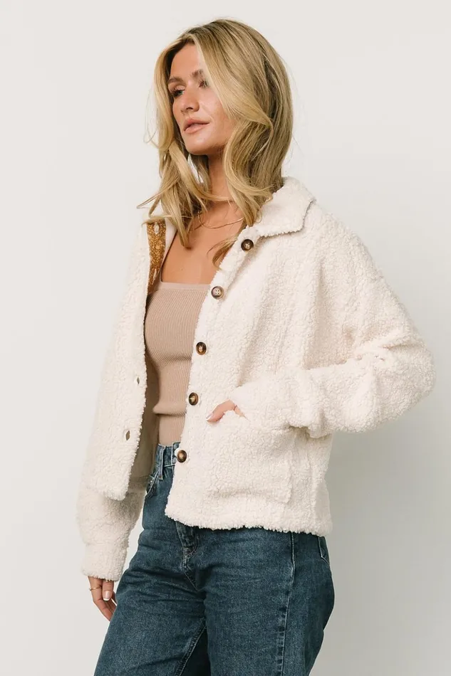 Baltic Born Outerwear Mar Boucle Jacket Ivory 8211 Women Baltic Born Outerwear Mar Boucle Jacket Ivory 8211 Women