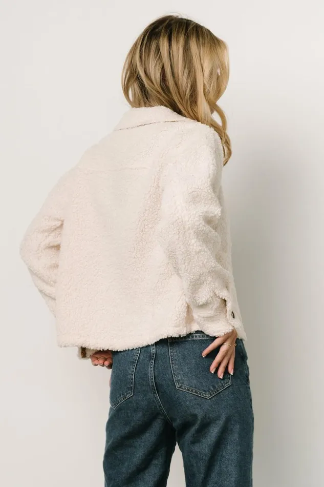 Baltic Born Outerwear Mar Boucle Jacket Ivory 8211 Women Baltic Born Outerwear Mar Boucle Jacket Ivory 8211 Women