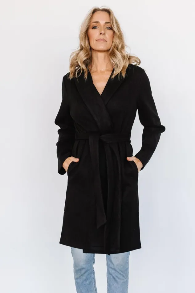 Baltic Born Outerwear Martin Trench Coat Black 8211 Women Baltic Born Outerwear Martin Trench Coat Black 8211 Women