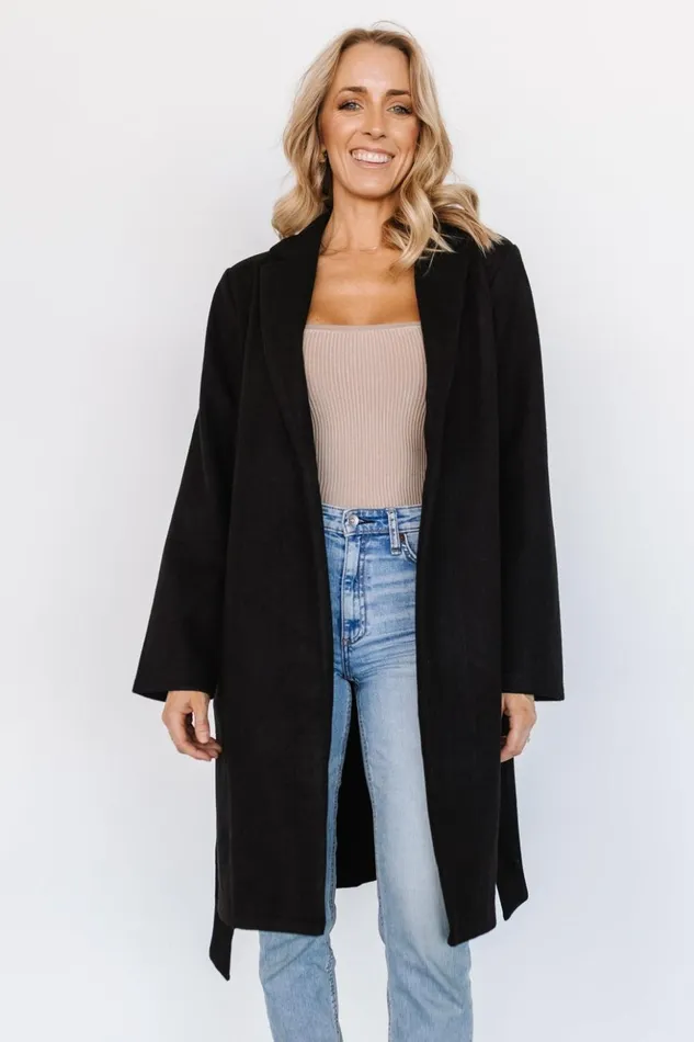 Baltic Born Outerwear Martin Trench Coat Black 8211 Women Baltic Born Outerwear Martin Trench Coat Black 8211 Women