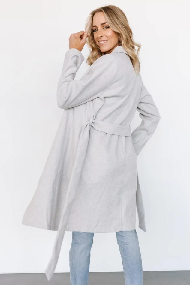 Baltic Born Outerwear Martin Trench Coat Light Gray 8211 Women Baltic Born Outerwear Martin Trench Coat Light Gray 8211 Women