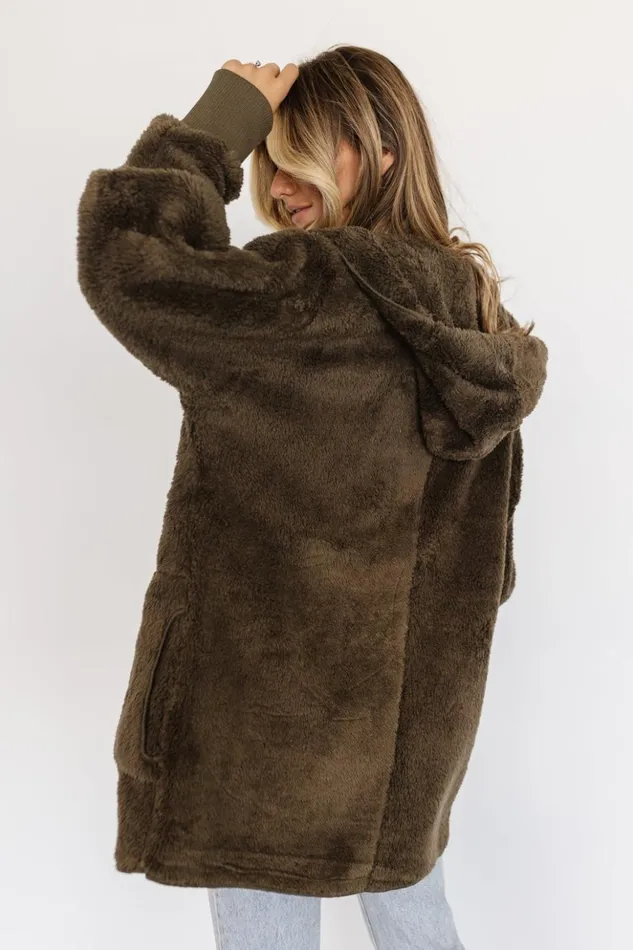 Baltic Born Outerwear Melrose Teddy Jacket Olive 8211 Women Baltic Born Outerwear Melrose Teddy Jacket Olive 8211 Women