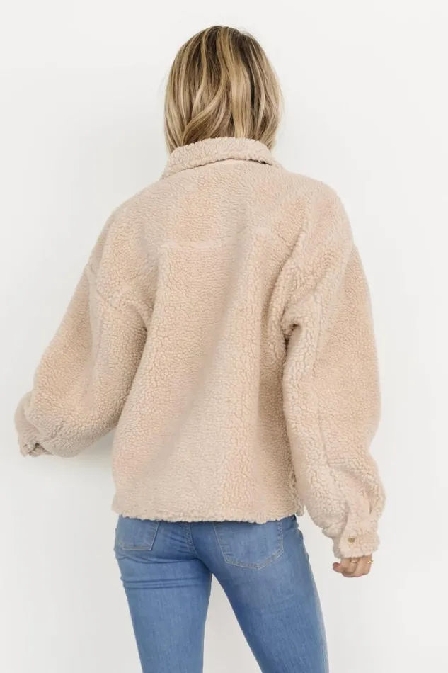 Baltic Born Outerwear Midtown Sherpa Jacket Oatmeal 8211 Women Baltic Born Outerwear Midtown Sherpa Jacket Oatmeal 8211 Women