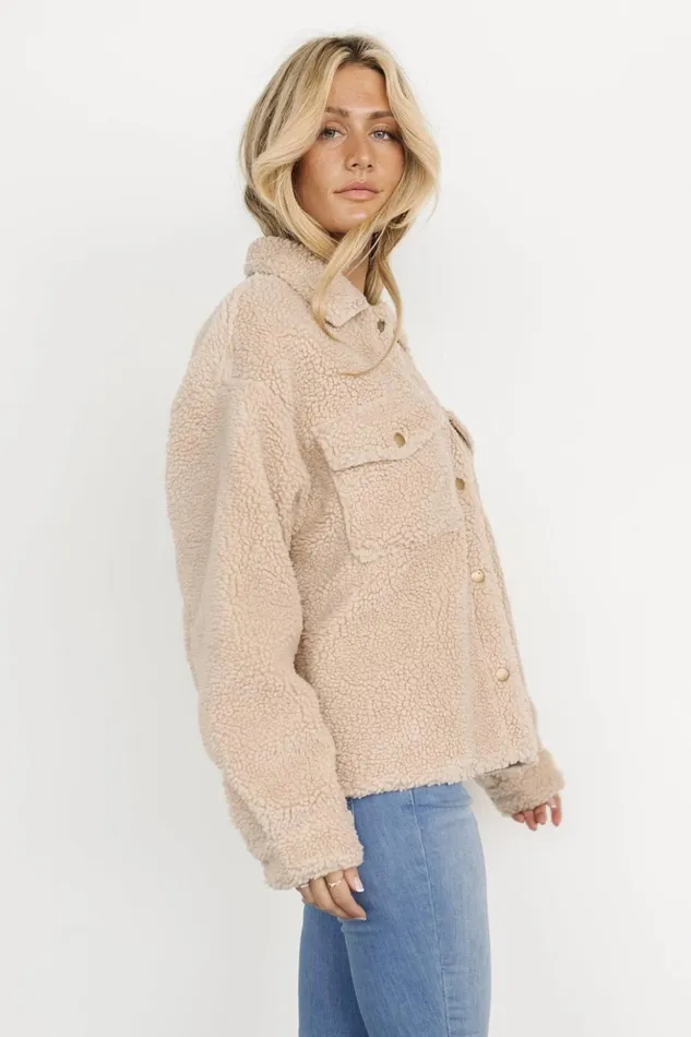 Baltic Born Outerwear Midtown Sherpa Jacket Oatmeal 8211 Women Baltic Born Outerwear Midtown Sherpa Jacket Oatmeal 8211 Women