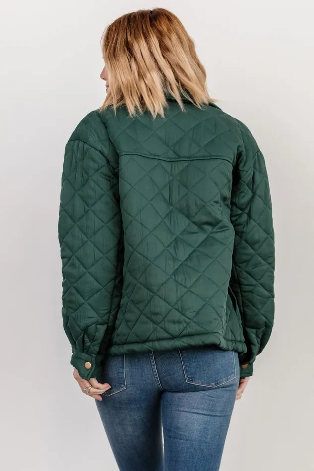 Baltic Born Outerwear Nadia Button Up Jacket Emerald 8211 Women Baltic Born Outerwear Nadia Button Up Jacket Emerald 8211 Women
