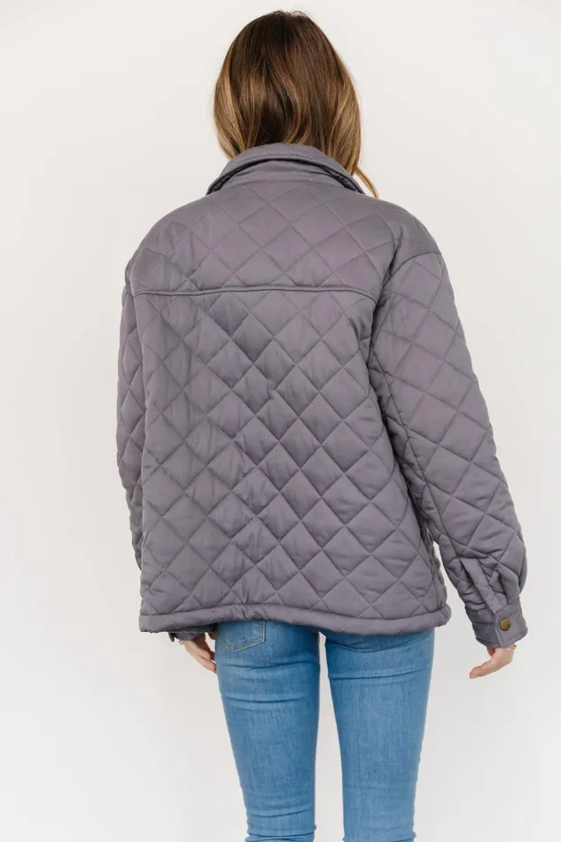 Baltic Born Outerwear Nadia Button Up Jacket Slate 8211 Women Baltic Born Outerwear Nadia Button Up Jacket Slate 8211 Women