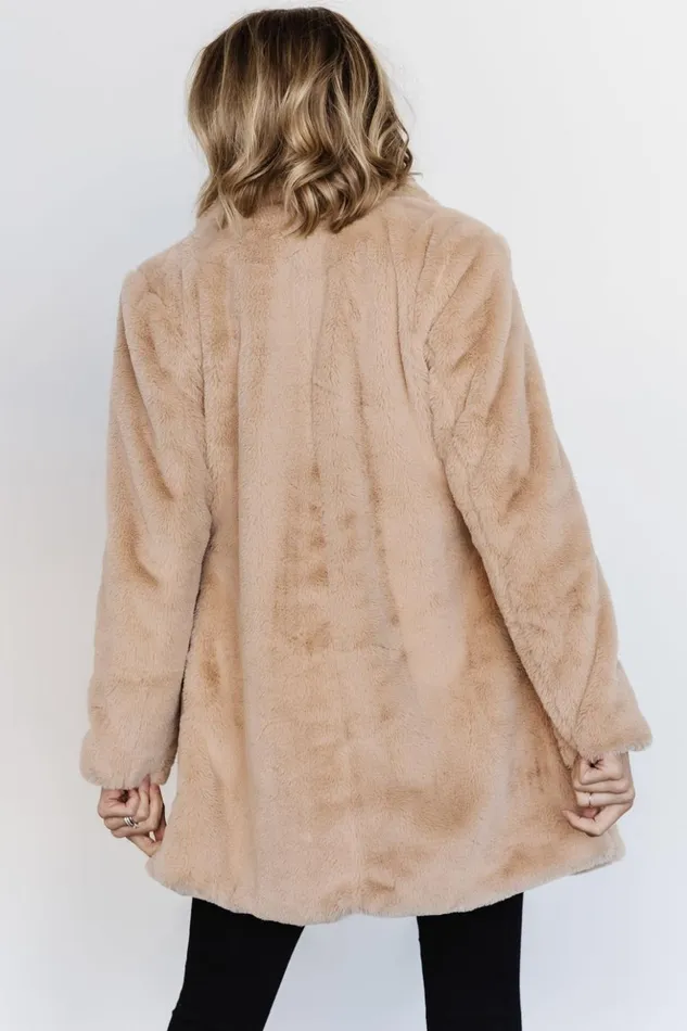 Baltic Born Outerwear Narla Faux Fur Coat Oatmeal 8211 Women Baltic Born Outerwear Narla Faux Fur Coat Oatmeal 8211 Women