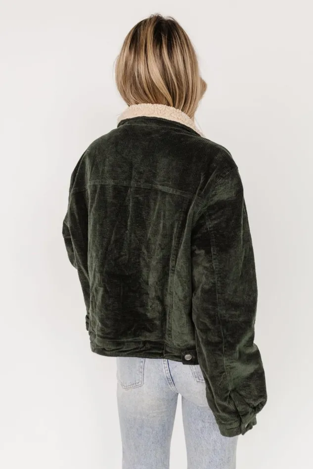 Baltic Born Outerwear Ridley Corduroy Jacket Olive 8211 Women Baltic Born Outerwear Ridley Corduroy Jacket Olive 8211 Women