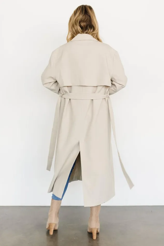 Baltic Born Outerwear Vanderbilt Trench Coat Beige 8211 Women Baltic Born Outerwear Vanderbilt Trench Coat Beige 8211 Women