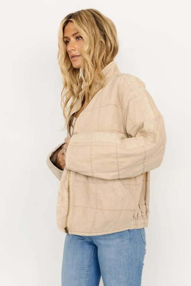 Baltic Born Outerwear Woodstock Zip Jacket Oatmeal 8211 Women Baltic Born Outerwear Woodstock Zip Jacket Oatmeal 8211 Women