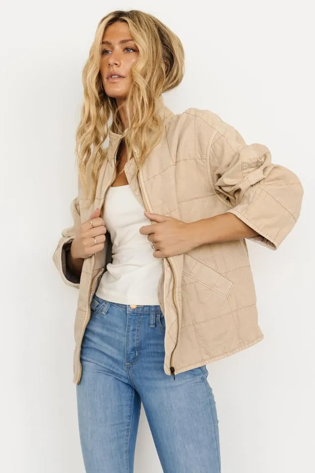 Baltic Born Outerwear Woodstock Zip Jacket Oatmeal 8211 Women Baltic Born Outerwear Woodstock Zip Jacket Oatmeal 8211 Women