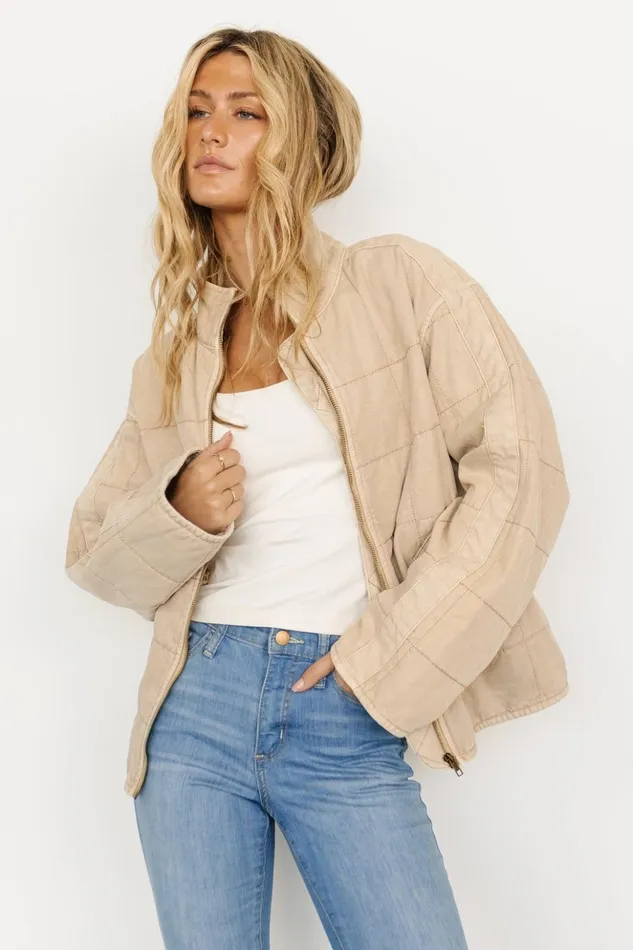 Baltic Born Outerwear Woodstock Zip Jacket Oatmeal 8211 Women Baltic Born Outerwear Woodstock Zip Jacket Oatmeal 8211 Women