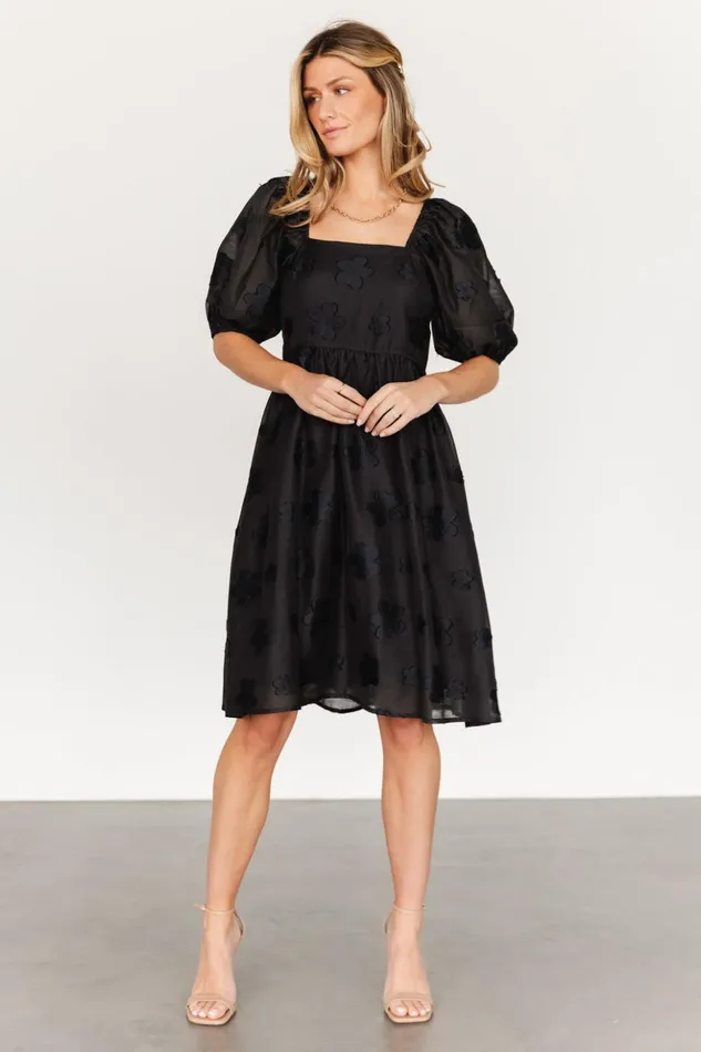 Baltic Born Short Dresses Daisy Short Dress Black 8211 Women