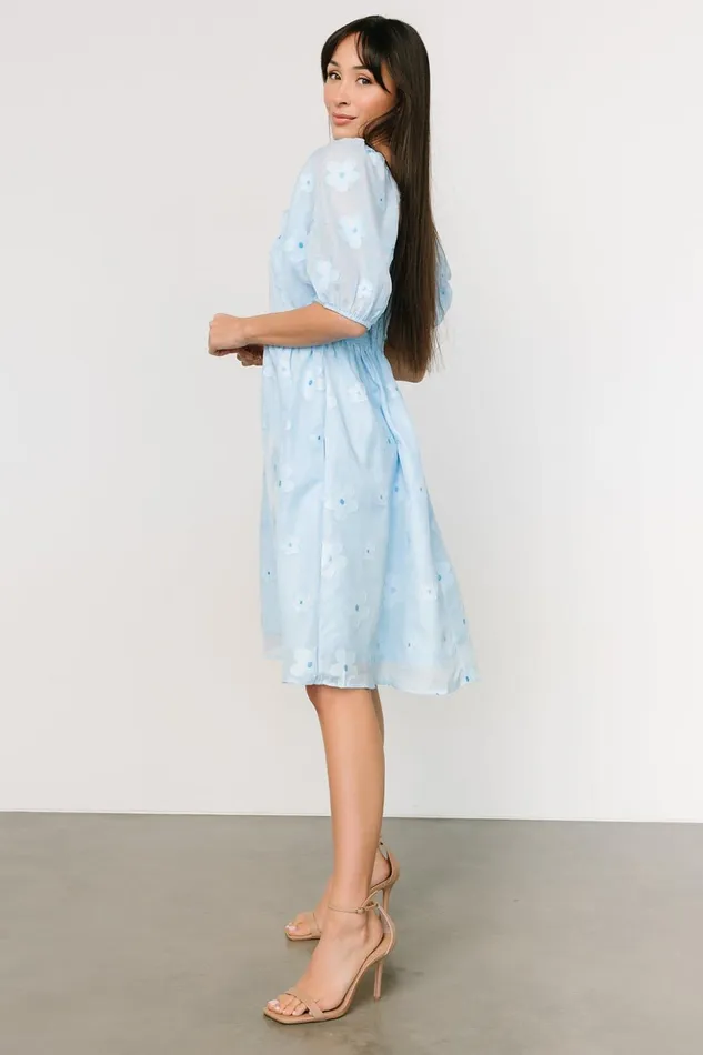 Baltic Born Short Dresses Daisy Short Dress Blue Floral 8211 Women Baltic Born Short Dresses Daisy Short Dress Blue Floral 8211 Women