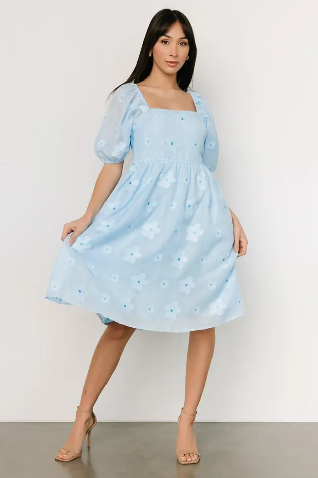 Baltic Born Short Dresses Daisy Short Dress Blue Floral 8211 Women Baltic Born Short Dresses Daisy Short Dress Blue Floral 8211 Women