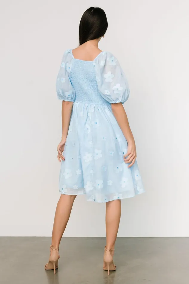 Baltic Born Short Dresses Daisy Short Dress Blue Floral 8211 Women Baltic Born Short Dresses Daisy Short Dress Blue Floral 8211 Women