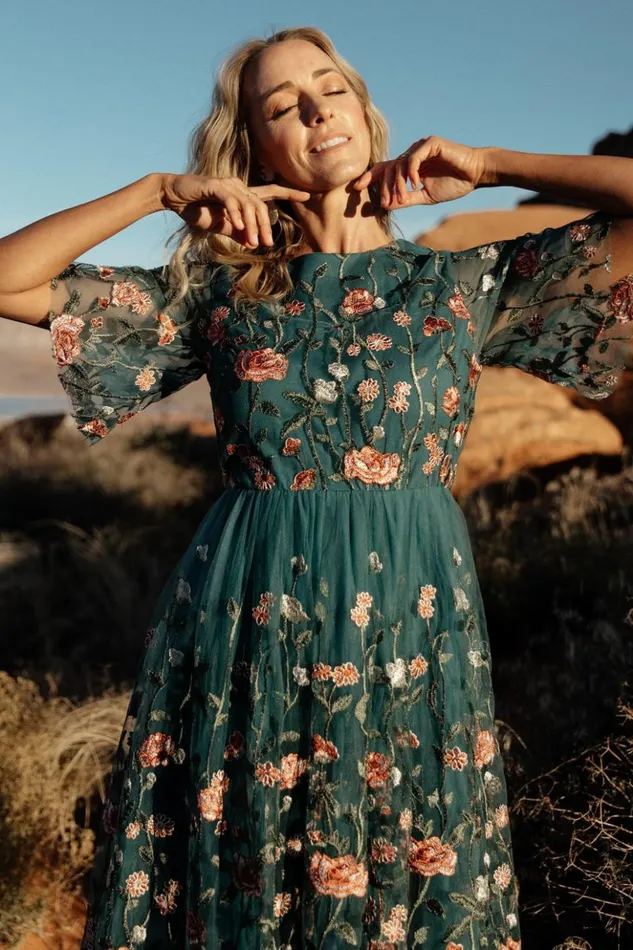 Baltic Born Short Dresses Duchess Tulle Dress Jade Garden 8211 Women Baltic Born Short Dresses Duchess Tulle Dress Jade Garden 8211 Women