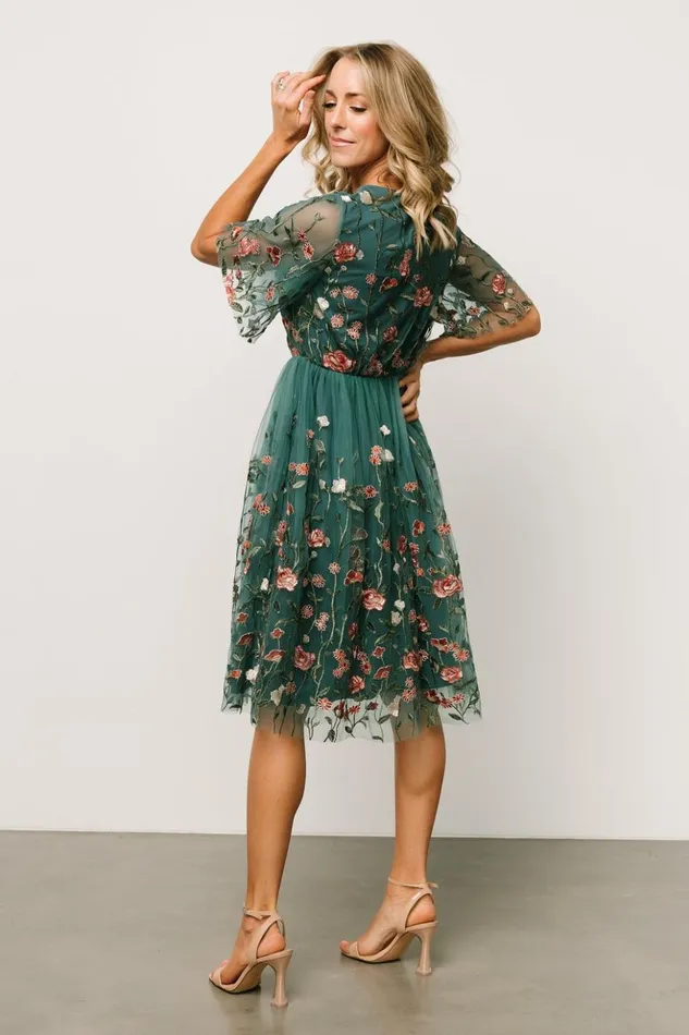 Baltic Born Short Dresses Duchess Tulle Dress Jade Garden 8211 Women Baltic Born Short Dresses Duchess Tulle Dress Jade Garden 8211 Women