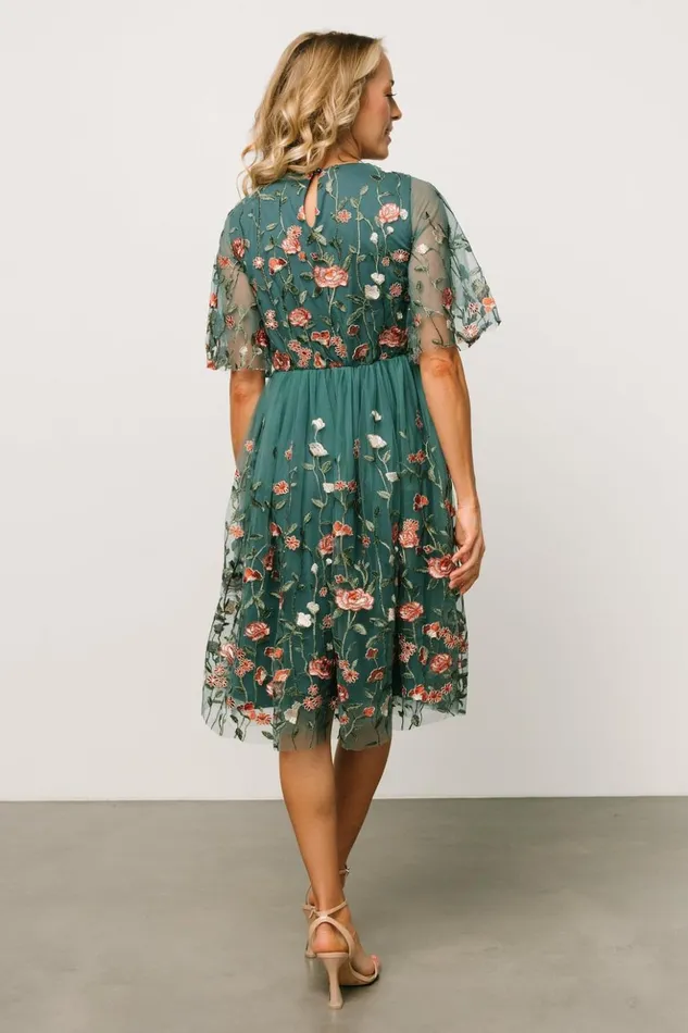 Baltic Born Short Dresses Duchess Tulle Dress Jade Garden 8211 Women Baltic Born Short Dresses Duchess Tulle Dress Jade Garden 8211 Women