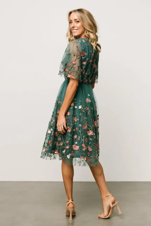 Baltic Born Short Dresses Duchess Tulle Dress Jade Garden 8211 Women Baltic Born Short Dresses Duchess Tulle Dress Jade Garden 8211 Women