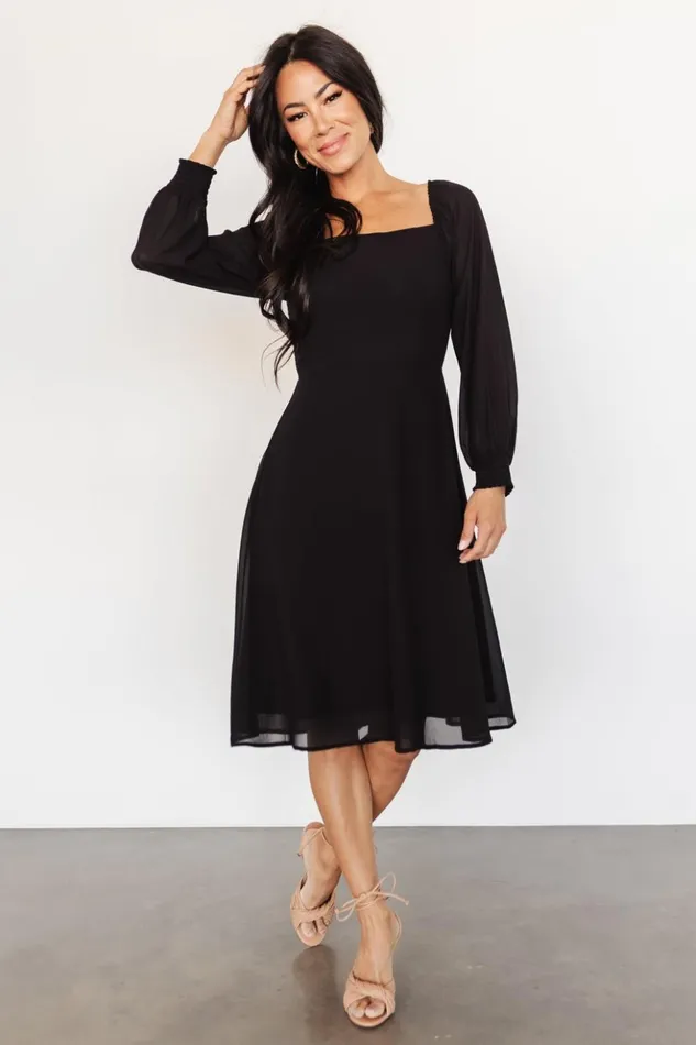 Baltic Born Short Dresses Elise Short Dress Black 8211 Women