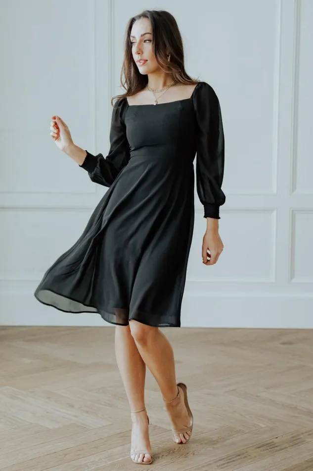 Baltic Born Short Dresses Elise Short Dress Black 8211 Women Baltic Born Short Dresses Elise Short Dress Black 8211 Women