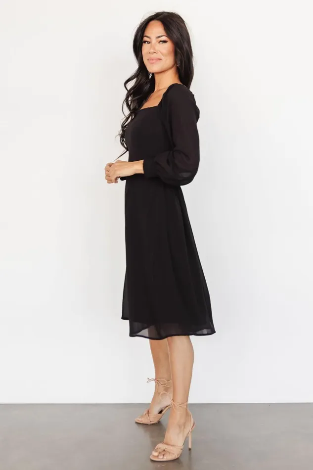 Baltic Born Short Dresses Elise Short Dress Black 8211 Women Baltic Born Short Dresses Elise Short Dress Black 8211 Women