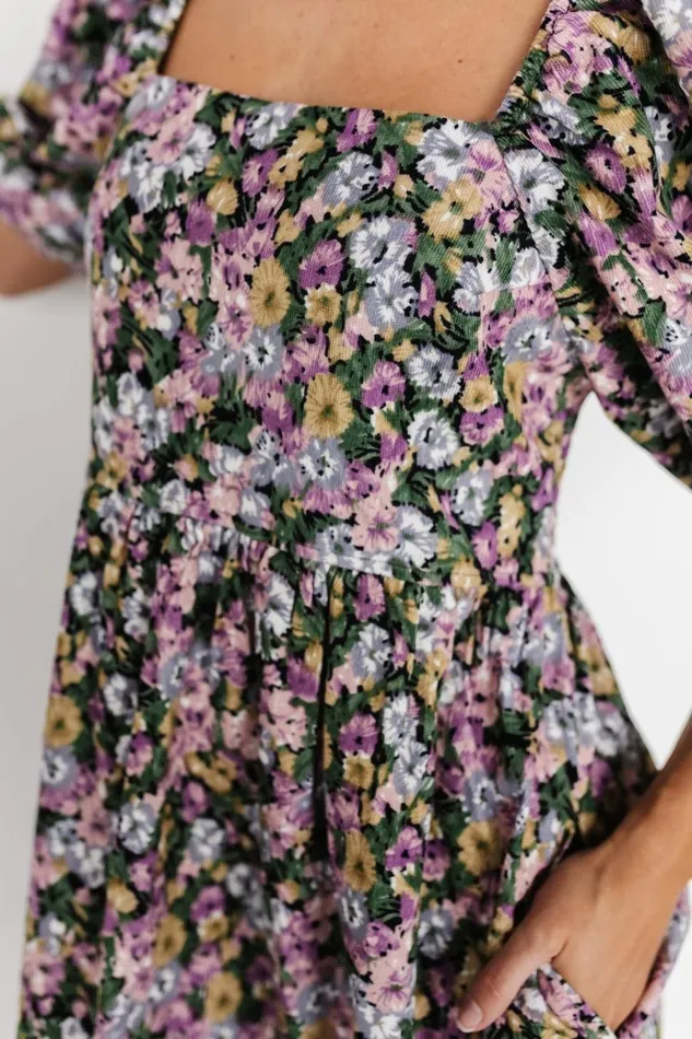 Baltic Born Short Dresses Joyce Corduroy Dress Multi 8211 Women Baltic Born Short Dresses Joyce Corduroy Dress Multi 8211 Women