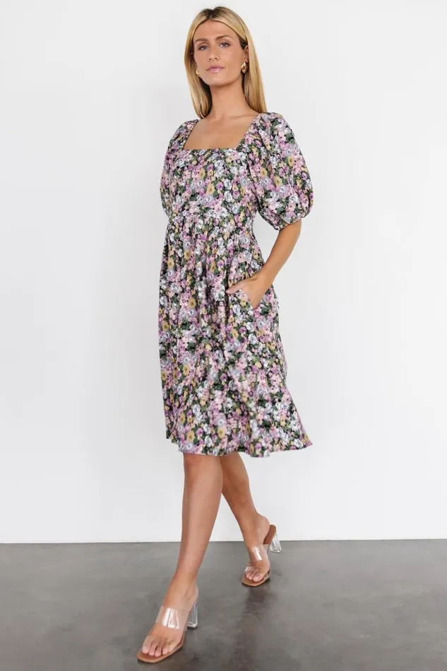 Baltic Born Short Dresses Joyce Corduroy Dress Multi 8211 Women Baltic Born Short Dresses Joyce Corduroy Dress Multi 8211 Women