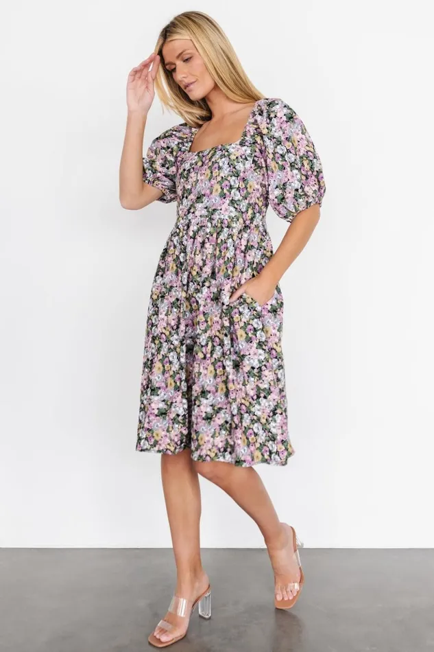 Baltic Born Short Dresses Joyce Corduroy Dress Multi 8211 Women Baltic Born Short Dresses Joyce Corduroy Dress Multi 8211 Women