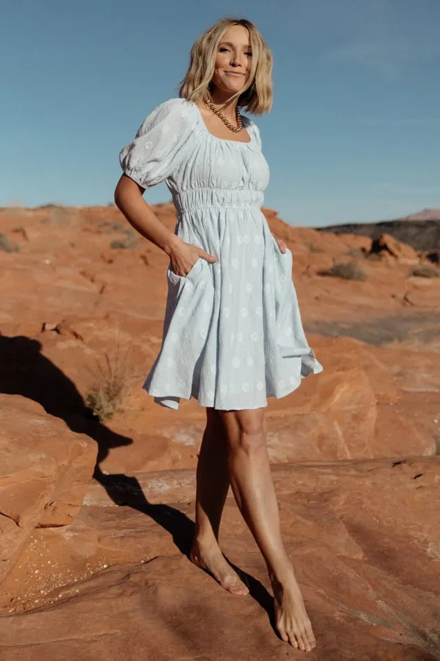 Baltic Born Short Dresses Lexington Short Dress Blue 8211 Women Baltic Born Short Dresses Lexington Short Dress Blue 8211 Women