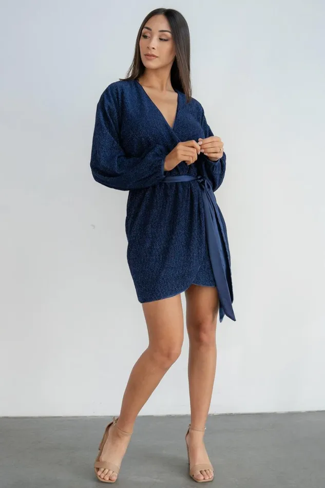 Baltic Born Short Dresses Packard Sparkle Mini Dress Navy 8211 Women Baltic Born Short Dresses Packard Sparkle Mini Dress Navy 8211 Women