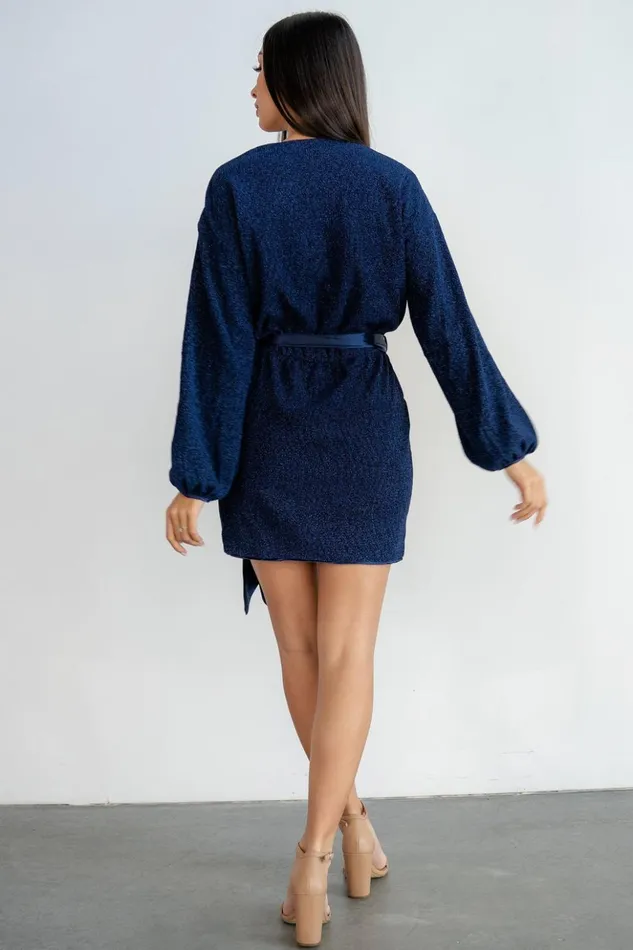 Baltic Born Short Dresses Packard Sparkle Mini Dress Navy 8211 Women Baltic Born Short Dresses Packard Sparkle Mini Dress Navy 8211 Women