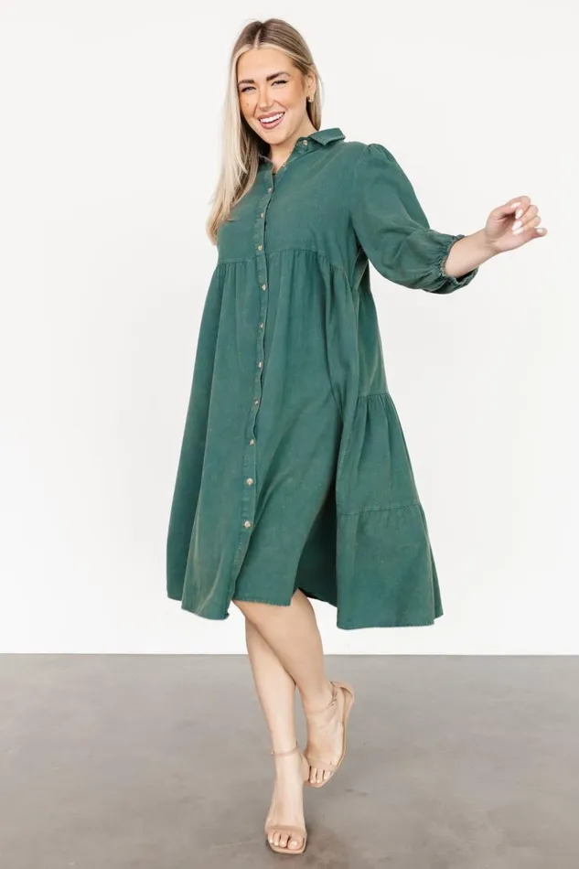 Baltic Born Short Dresses Sari Babydoll Dress Green 8211 Women Baltic Born Short Dresses Sari Babydoll Dress Green 8211 Women