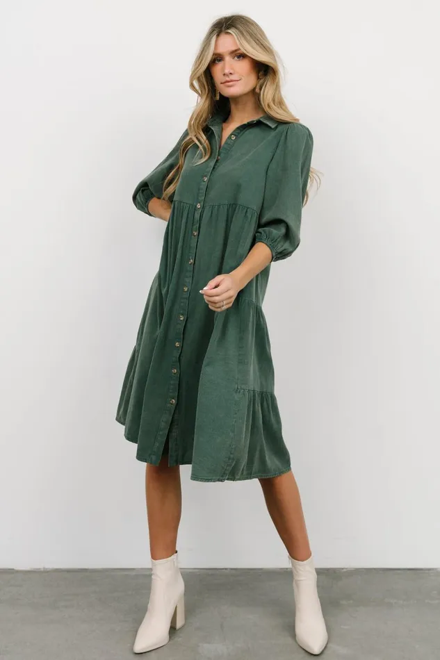 Baltic Born Short Dresses Sari Babydoll Dress Green 8211 Women Baltic Born Short Dresses Sari Babydoll Dress Green 8211 Women