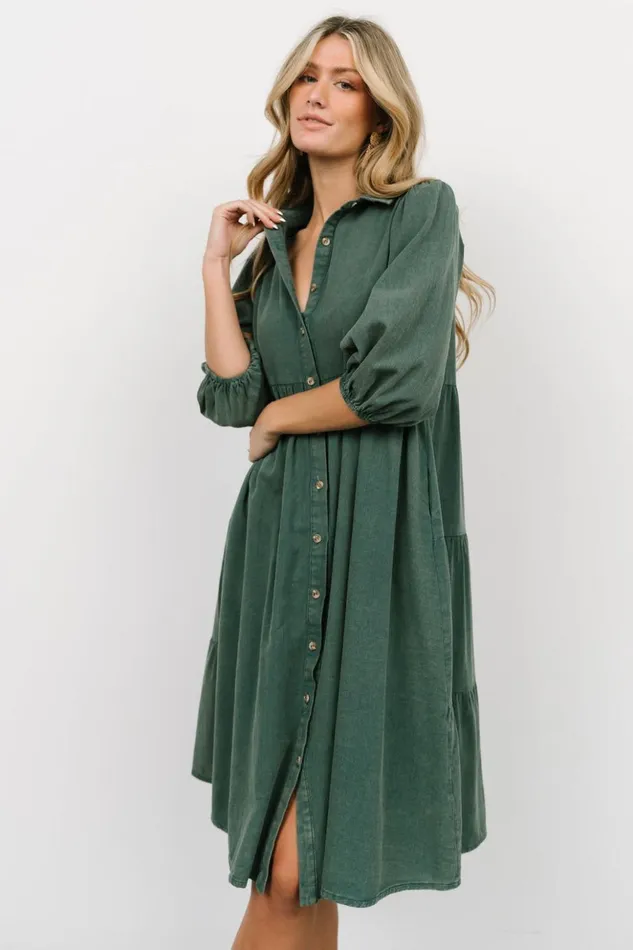 Baltic Born Short Dresses Sari Babydoll Dress Green 8211 Women Baltic Born Short Dresses Sari Babydoll Dress Green 8211 Women