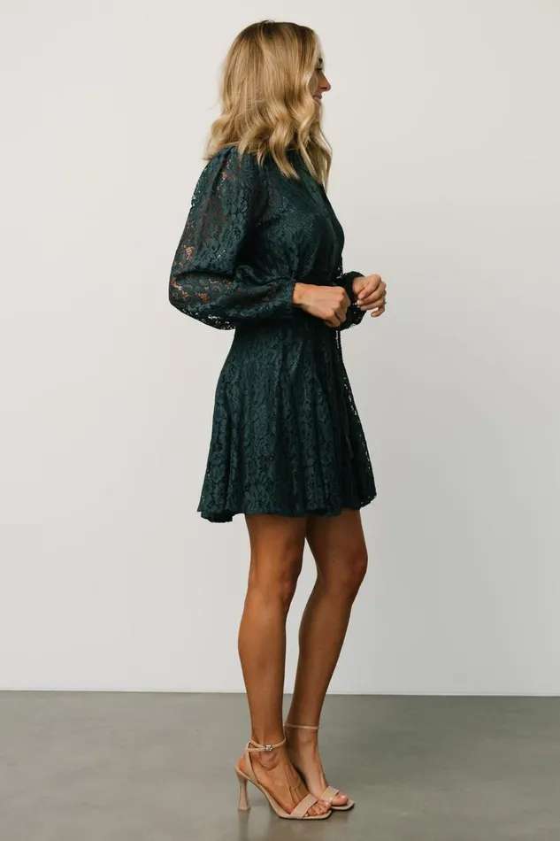 Baltic Born Short Dresses Stefan Lace Short Dress Jade 8211 Women Baltic Born Short Dresses Stefan Lace Short Dress Jade 8211 Women