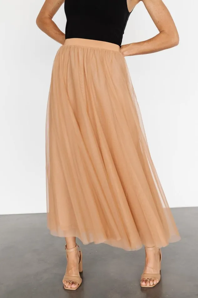 Baltic Born Skirts Mila Tulle Skirt Caramel 8211 Women Baltic Born Skirts Mila Tulle Skirt Caramel 8211 Women