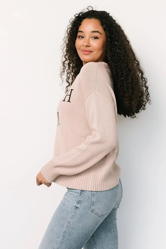 Baltic Born Sweaters Beach Bum Knit Sweater Top Sand 8211 Women Baltic Born Sweaters Beach Bum Knit Sweater Top Sand 8211 Women