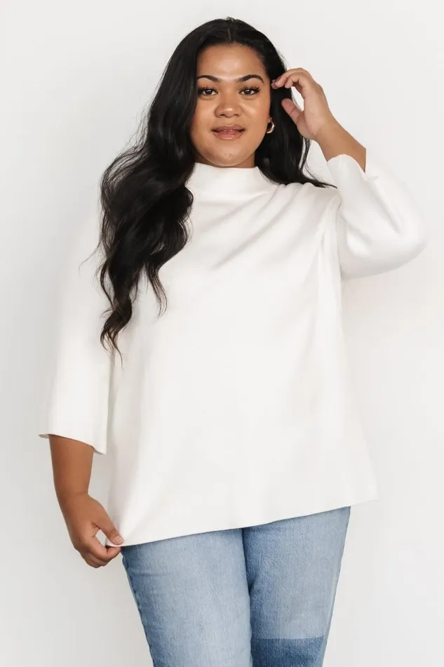 Baltic Born Sweaters Zola Bell Sleeve Sweater Off White 8211 Women Baltic Born Sweaters Zola Bell Sleeve Sweater Off White 8211 Women