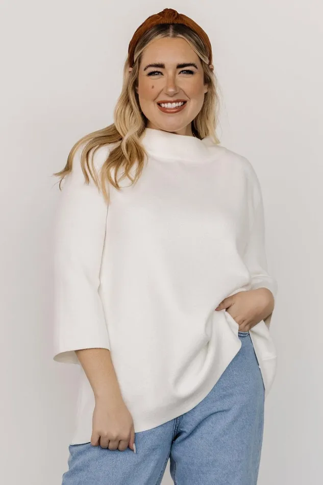 Baltic Born Sweaters Zola Bell Sleeve Sweater Off White 8211 Women Baltic Born Sweaters Zola Bell Sleeve Sweater Off White 8211 Women