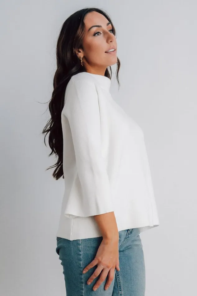 Baltic Born Sweaters Zola Bell Sleeve Sweater Off White 8211 Women Baltic Born Sweaters Zola Bell Sleeve Sweater Off White 8211 Women