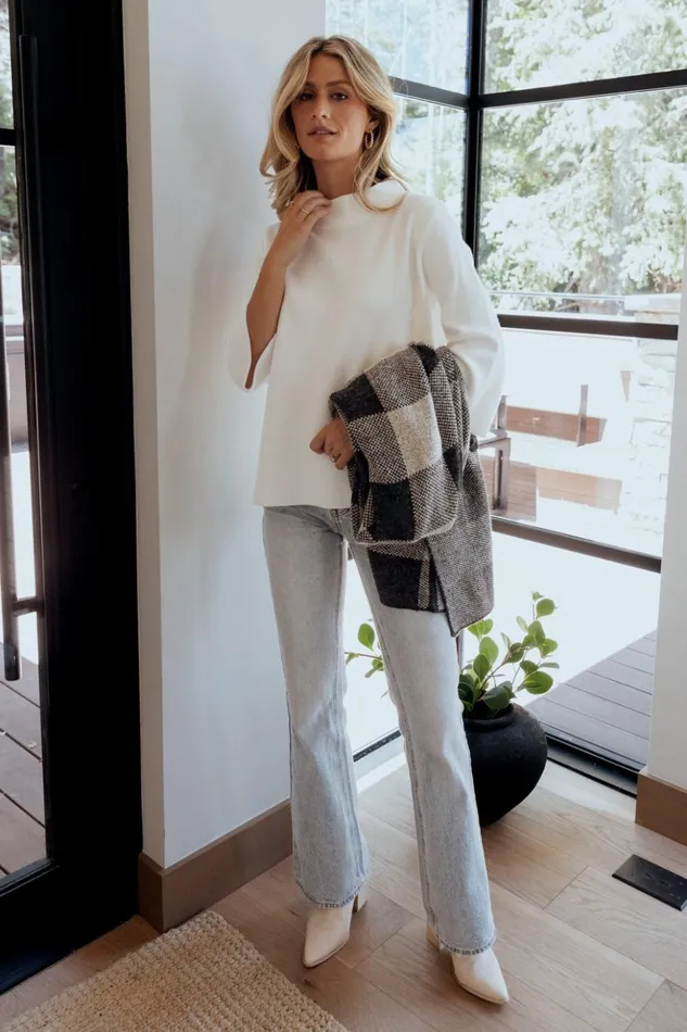 Baltic Born Sweaters Zola Bell Sleeve Sweater Off White 8211 Women Baltic Born Sweaters Zola Bell Sleeve Sweater Off White 8211 Women