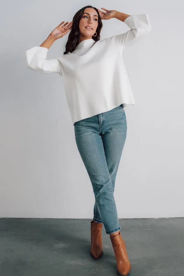 Baltic Born Sweaters Zola Bell Sleeve Sweater Off White 8211 Women Baltic Born Sweaters Zola Bell Sleeve Sweater Off White 8211 Women