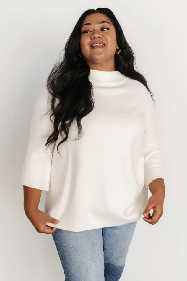 Baltic Born Sweaters Zola Bell Sleeve Sweater Off White 8211 Women Baltic Born Sweaters Zola Bell Sleeve Sweater Off White 8211 Women