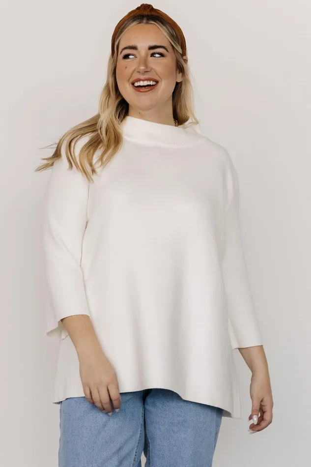 Baltic Born Sweaters Zola Bell Sleeve Sweater Off White 8211 Women Baltic Born Sweaters Zola Bell Sleeve Sweater Off White 8211 Women
